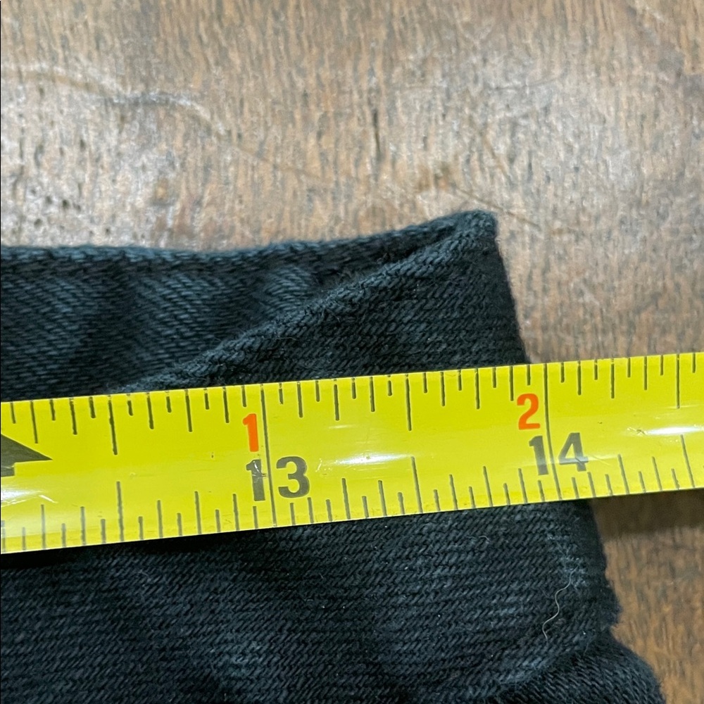 Levi's 531 Women's Low Skinny Jeans -Black Size W26 - Picture 13 of 13
